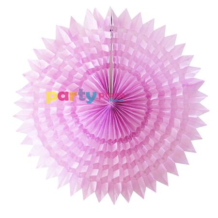 Roseta medallon calado rosa 50cm