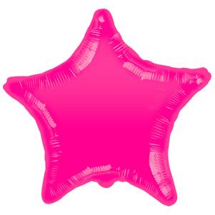 Globo estrella fucsia 45cm