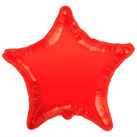 Globo estrella rojo 45cm