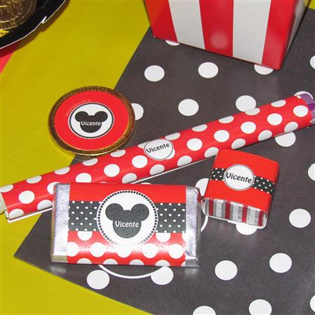 Candy Bar Mickey/Minnie Pers