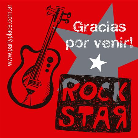 Tarjetitas Rock 20u