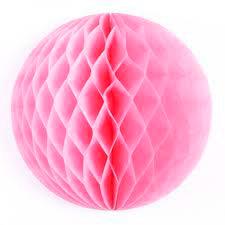 Esfera panal grande 33cm rosa