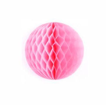 Esfera panal chico 18cm rosa