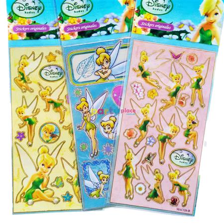 Stickers en plancha surtidas Tinkerbell 1u