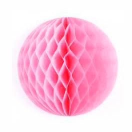 Esfera panal mediano 25cm rosa