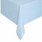 Mantel rectangular liso celeste