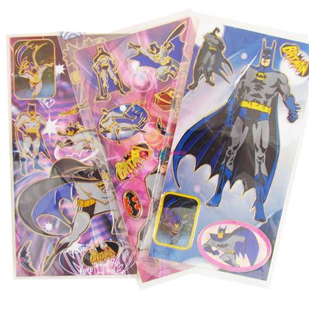Stickers en plancha surtidas Batman 1u