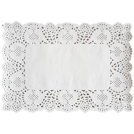 Blondas rectangulares chicas importadas 20u (22x16cm)
