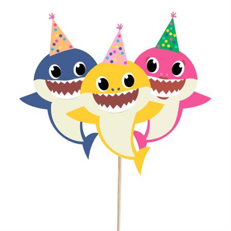 Pinche para torta Baby Shark