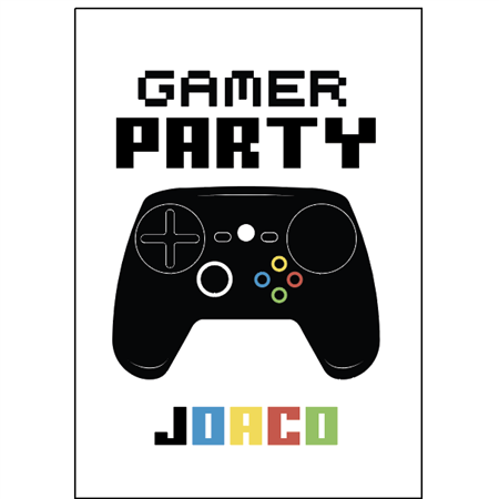 Afiche Pers. Gamer