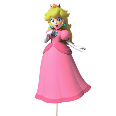 Pinche para torta Mario Bros . Peach rev.