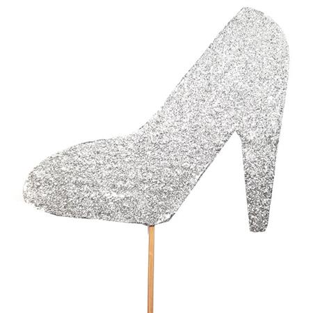 Pinche para torta Zapato (gibre dorado)