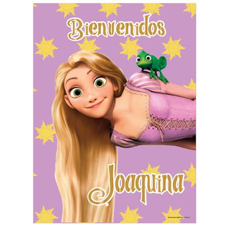Afiche Pers. Rapunzel