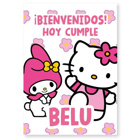Afiche Pers. Kitty & Melody