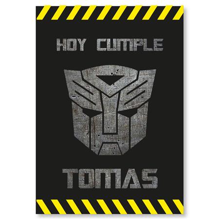 Afiche Pers. Transformers