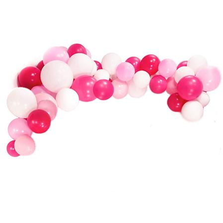 Arco de Globos Deco pared. Love pink