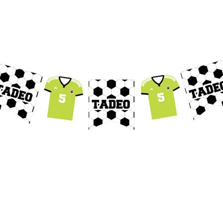 Banderín Futbol Dibu Pers.