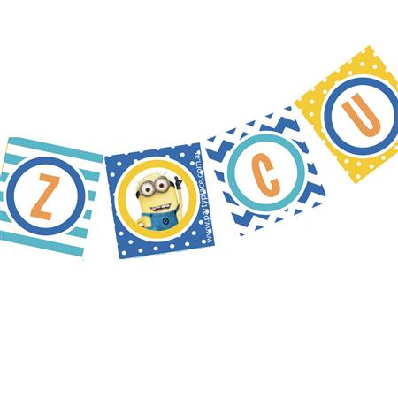 Banderín Minions