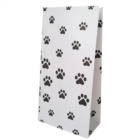 Bolsa con base huellas 10u