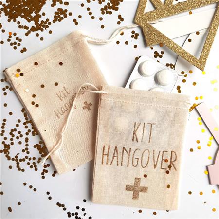 Bolsita de tela Kit Hangover 10u