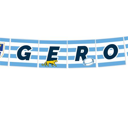 Banderín RUGBY Pers.