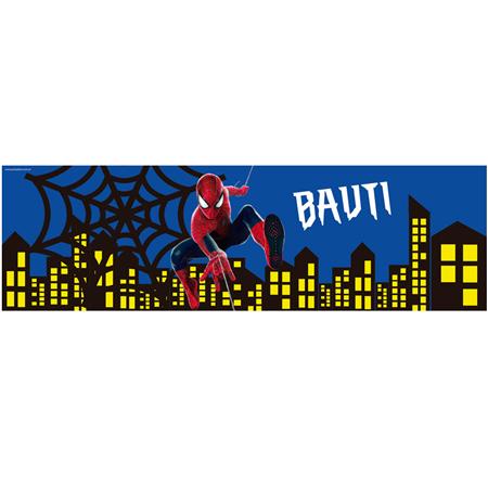 Banner de papel Hombre Araña Pers.