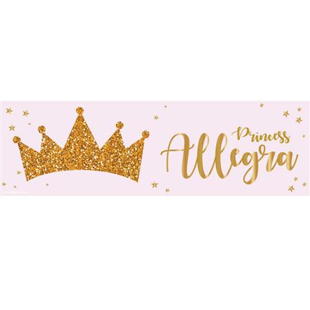 Banner de papel Princess Pers.