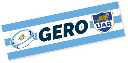 Banner de papel RUGBY