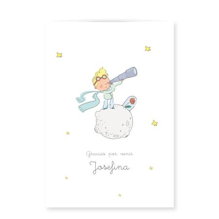 Bolsita sobre Pers. El Principito