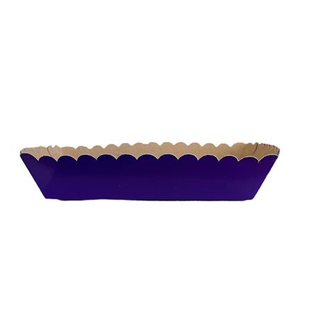 Canastas lisas onditas violeta 2u