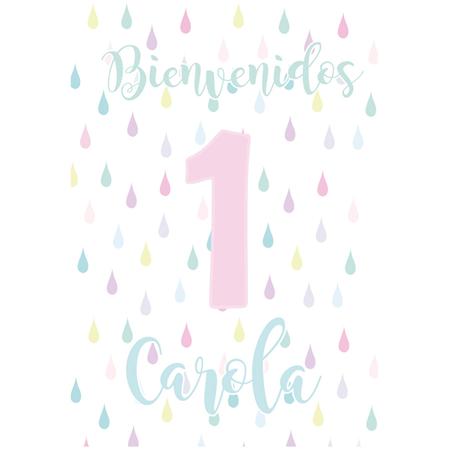 Afiche Pers. Pastel