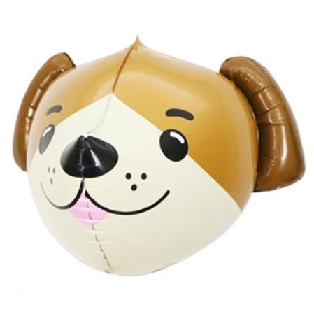 Globo perrito 3d (cabeza)