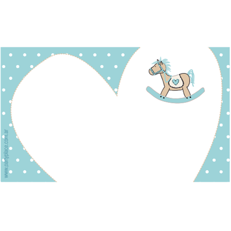 Identificador Baby Blue Horse 12u