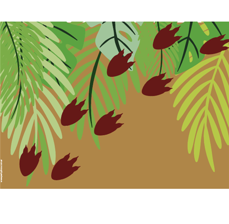 Individuales Dinosaurios 8u