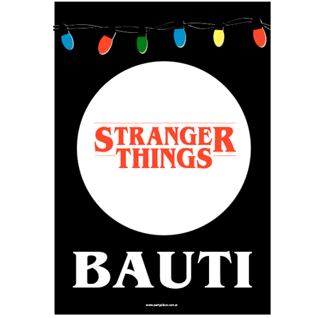 Afiche Pers. Stranger Things