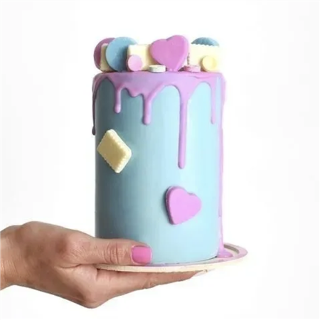 Molde chico Torta Piñata de chocolate (Cake sorpresa)