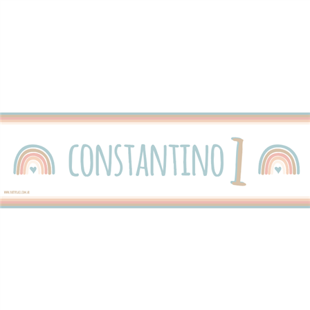 Banner de papel Nordic Rainbow Pers.