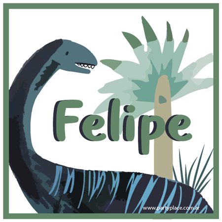 Stickers cuad. Dinosaurus 16u Pers
