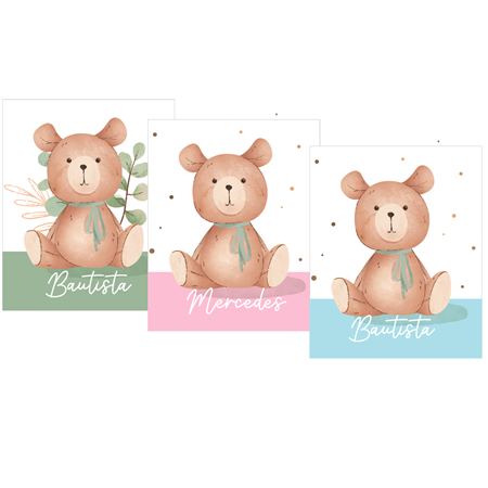 Carpita cartel Teddy Bear 2u Pers