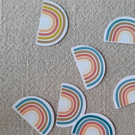 Confetti formitas Nordic Rainbow 20u