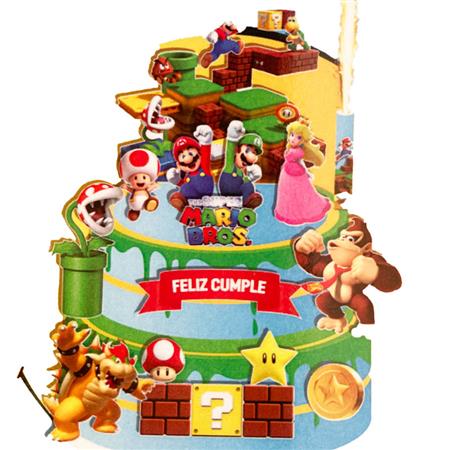 Escenografia Mario Bros y bengala