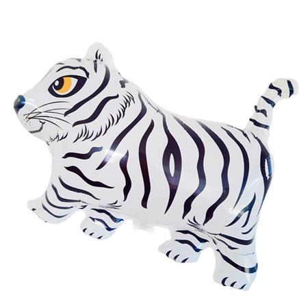 Globo tigre blanco 60x 45cm