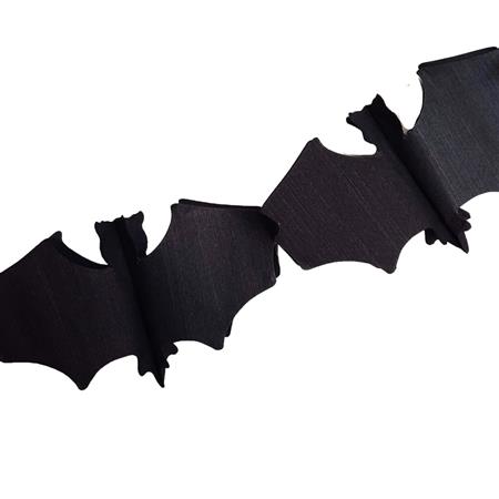 Guirnalda murcielagos negros