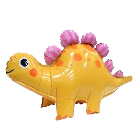 Globo dino rosa 40cm