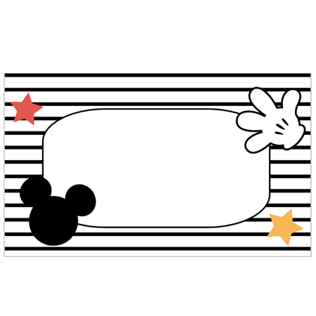 Identificador Mickey Mouse 12u