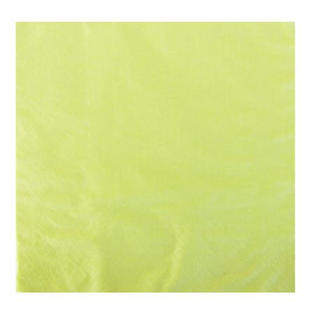 Servilleta lisa gde. verde manzana 20u