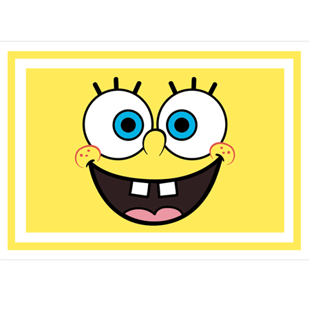 Individuales Bob esponja 8u