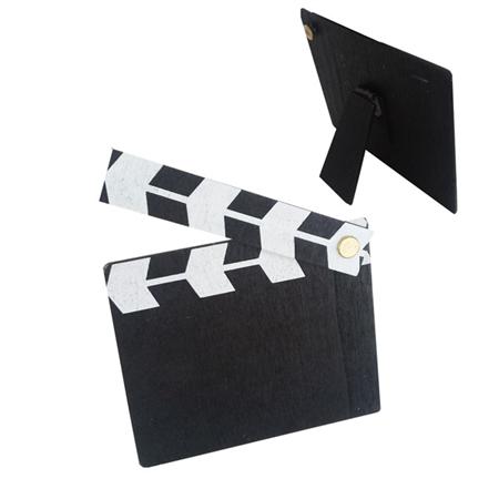 Pizarra cine de madera chica
