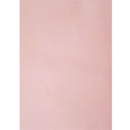 Mantel de friselina rectangular rosa pastel