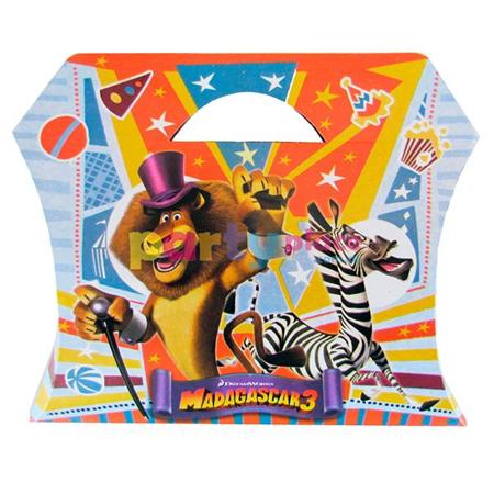 Cajitas Madagascar 3 8u